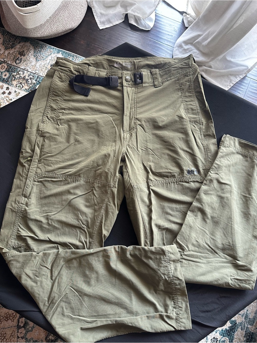 REI Men's Forest Green Cargo Pants